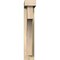 Ekena Millwork Westlake Block Rough Sawn Bracket w/ Offset Brace, Douglas Fir, 4"W x 14"D x 22"H BKT0402X14X22WTL05RDF - alternate 4